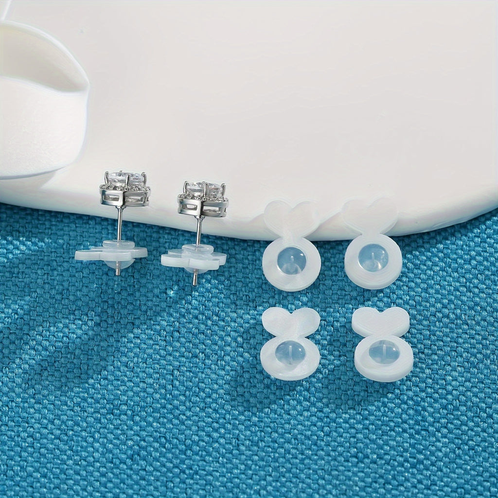 Invisible Silicone Earring Support Backs
