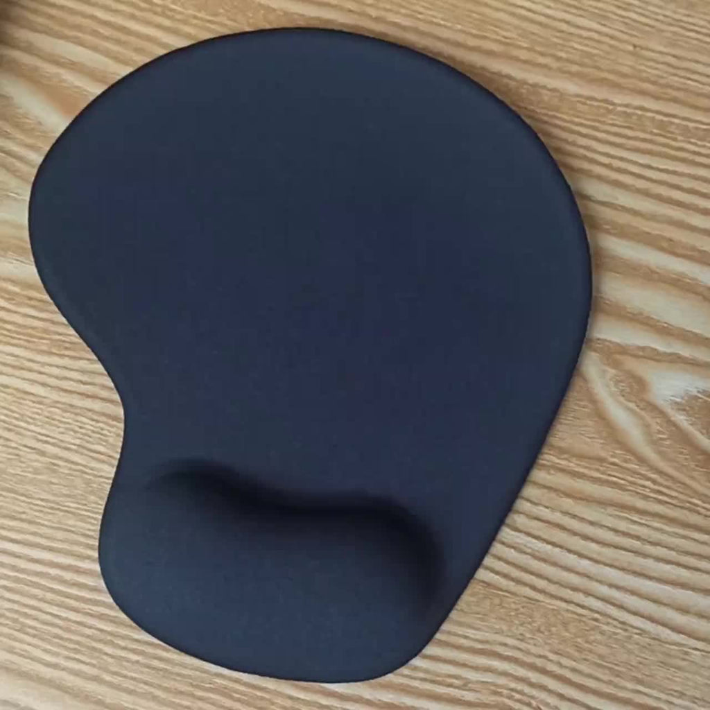 Ergonomic Memory Foam Wrist Rest Mouse Pad for Comfort and Support