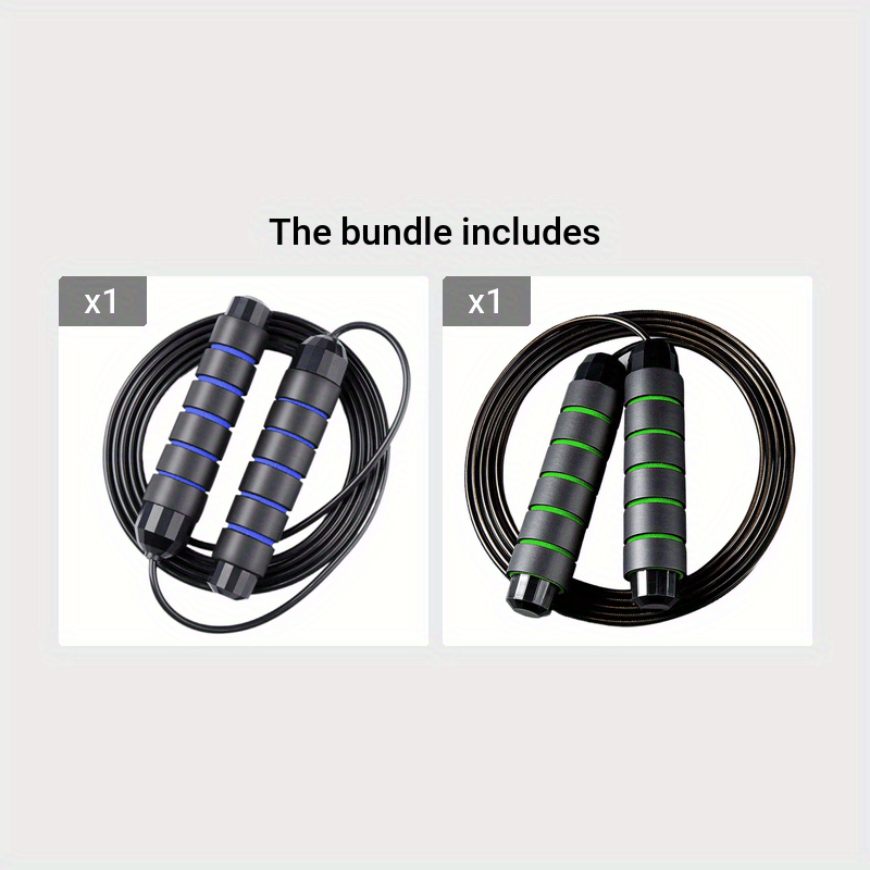 Memory Foam Handle Speed Rope for Effective Workouts