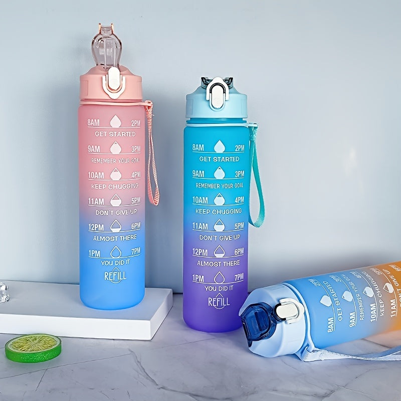 Motivational Gradient Hydration Flask