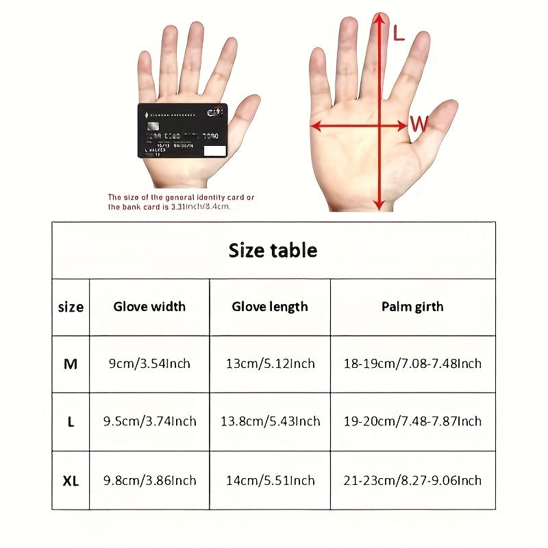 GripMaster Non-Slip Fitness and Training Gloves